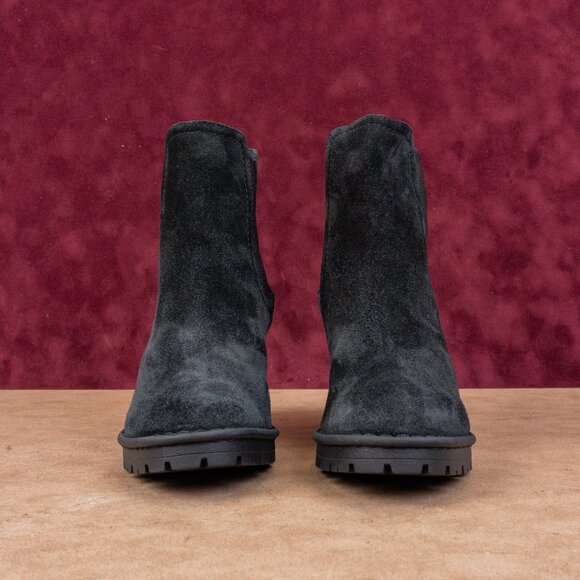 Vince Women Henderson Waterproof Chelsea Black Suede Boots sz 6US EUR 36 - Picture 3 of 8